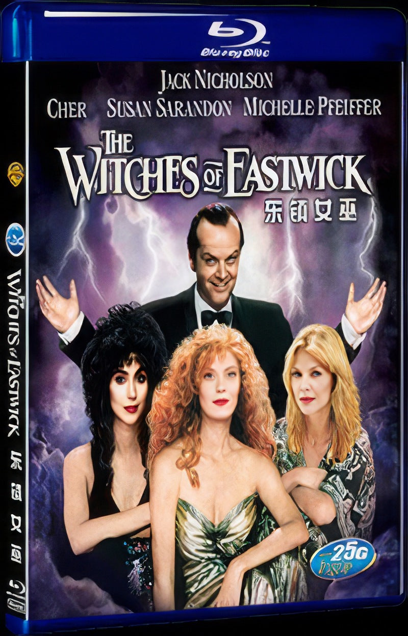 The Witches of Eastwick (1987) Movie 1-Disc Box Set for Gift Collection Blu-ray