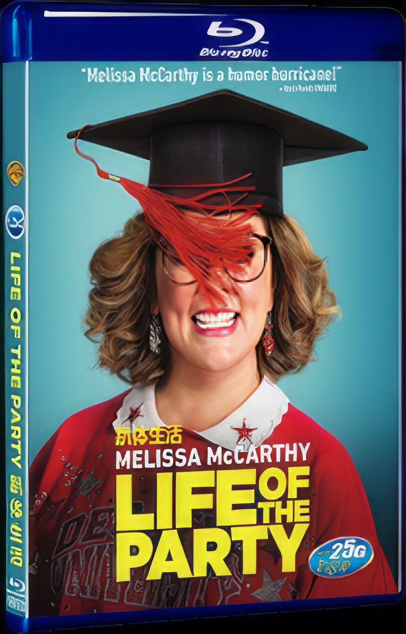 Life of the Party (2018) Movie 1-Disc Box Set for Gift Collection Blu-ray