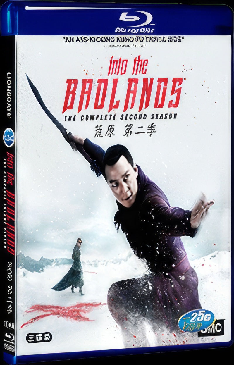 Into the Badlands Season 2 (2017) Movie 3-Disc Box Set for Gift Collection Blu-ray