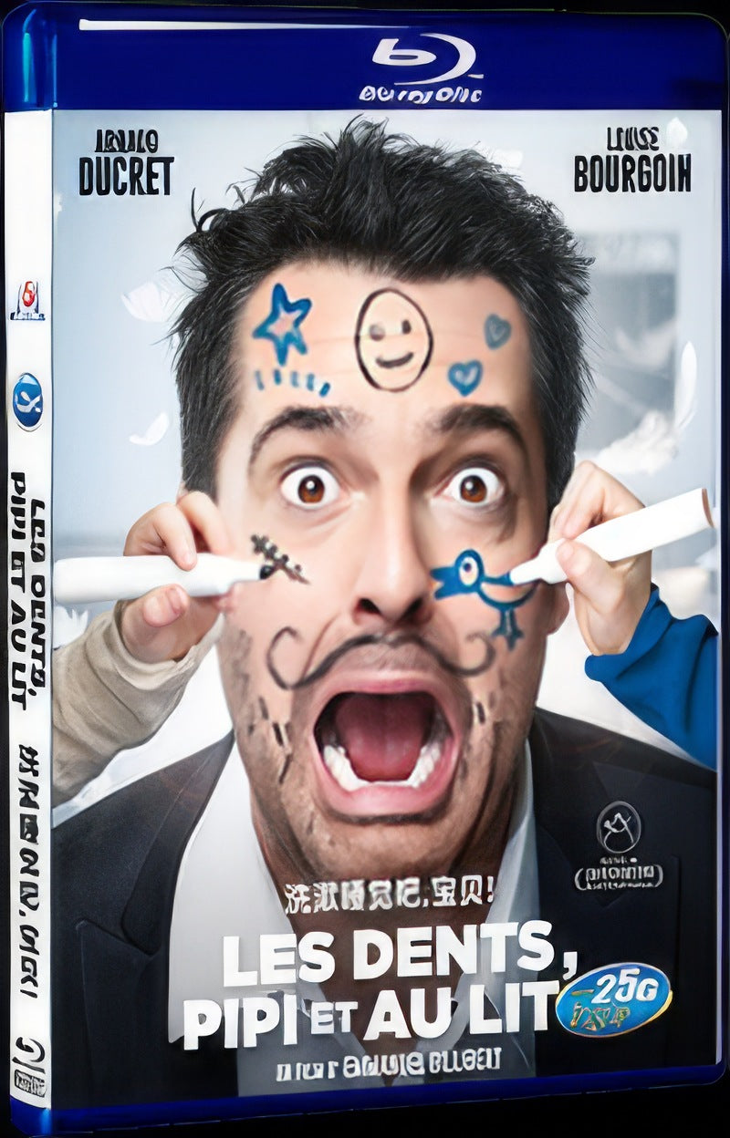 Les dents pipi et au lit‎ (2018) Movie 1-Disc Box Set for Gift Collection Blu-ray