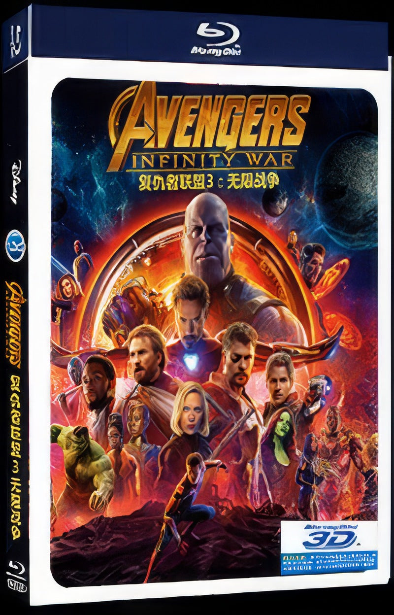 Avengers: Infinity War (2018) Movie 1-Disc Box Set for Gift Collection Blu-ray