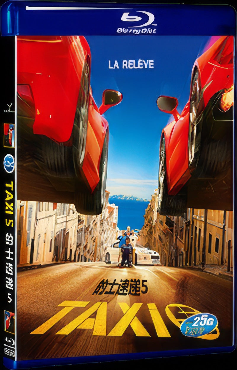 2018 Taxi5 Movie 1-Disc Box Set for Gift Collection Blu-ray