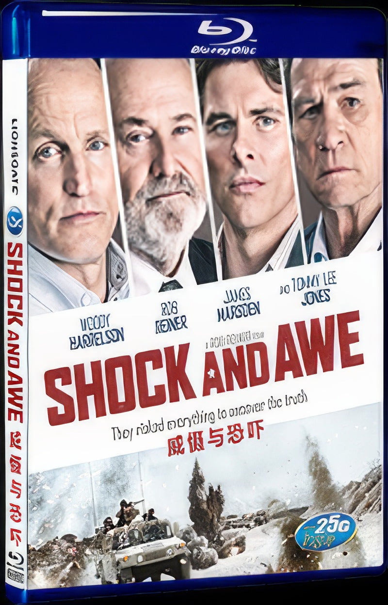 Shock and Awe (2017) Movie 1-Disc Box Set for Gift Collection Blu-ray
