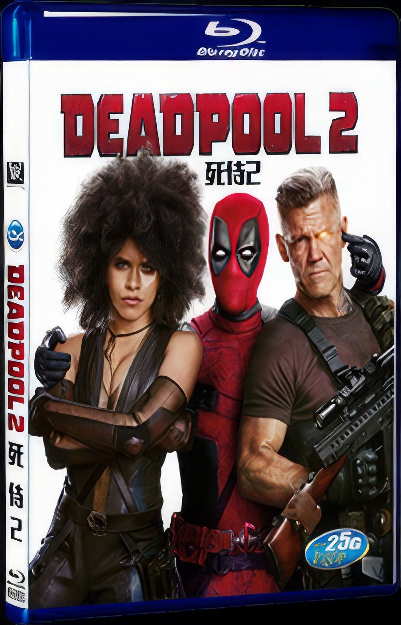Deadpool 2 (2018) Movie 1-Disc Box Set for Gift Collection Blu-ray