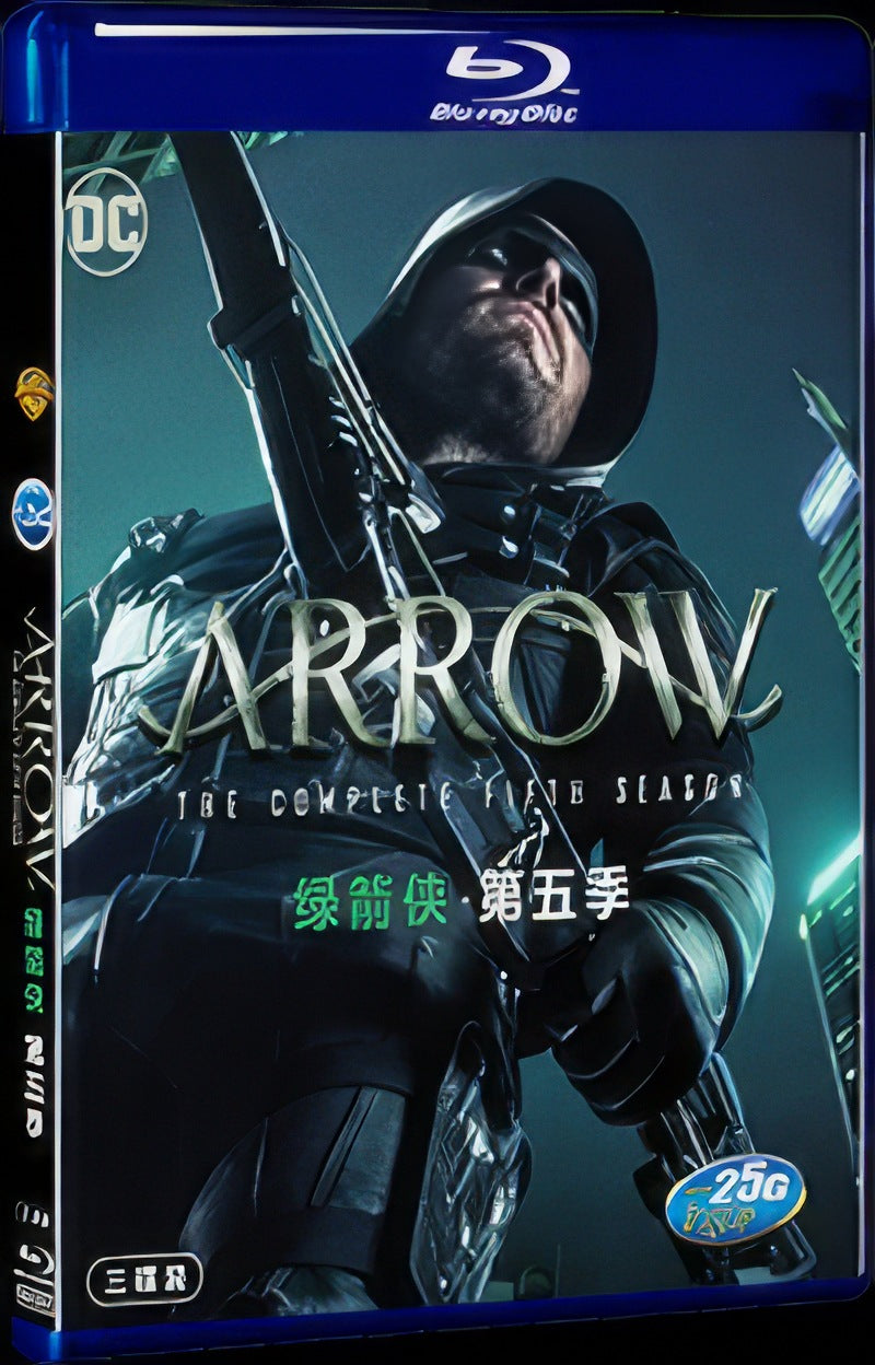 Arrow Season 6 (2017) Movie 1-Disc Box Set for Gift Collection Blu-ray