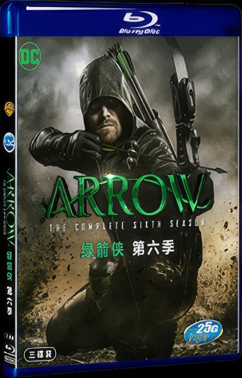 Arrow Season 5 (2016) Movie 3-Disc Box Set for Gift Collection Blu-ray