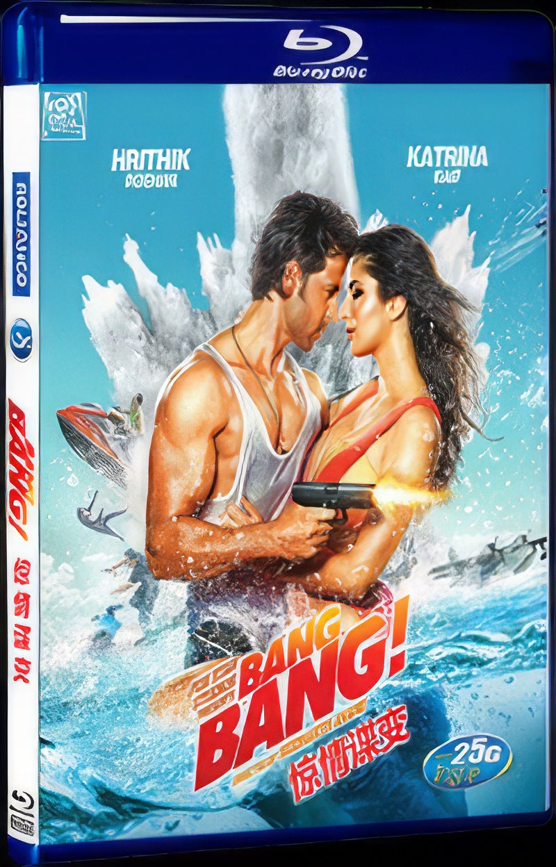 Bang Bang (2014) Movie 1-Disc Box Set for Gift Collection Blu-ray