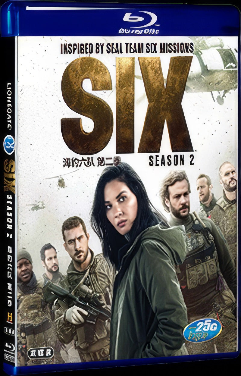 Six Season 2 (2018) Movie 2-Disc Box Set for Gift Collection Blu-ray