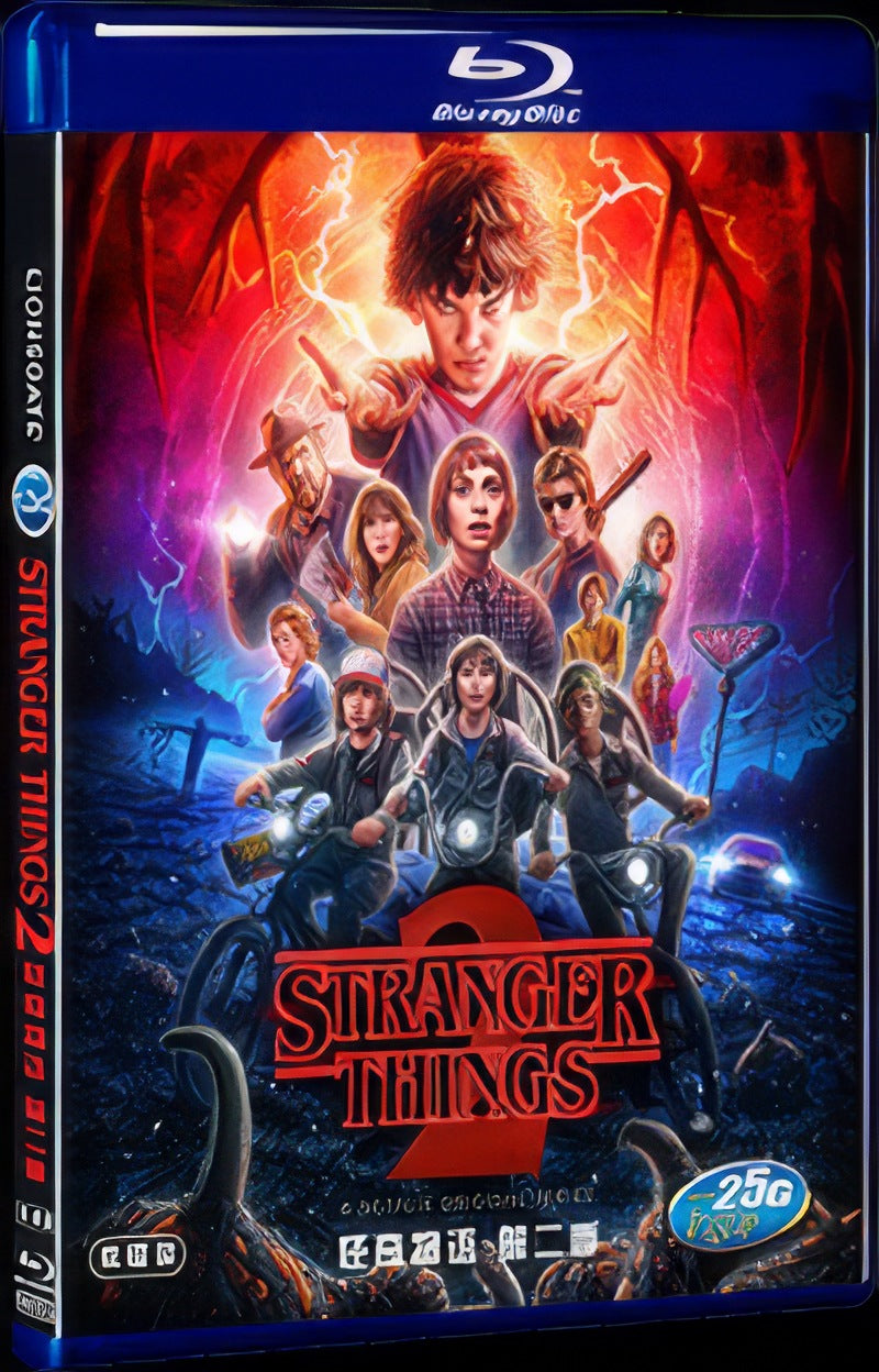Stranger Things Season 2 (2017) Movie 2-Disc Box Set for Gift Collection Blu-ray