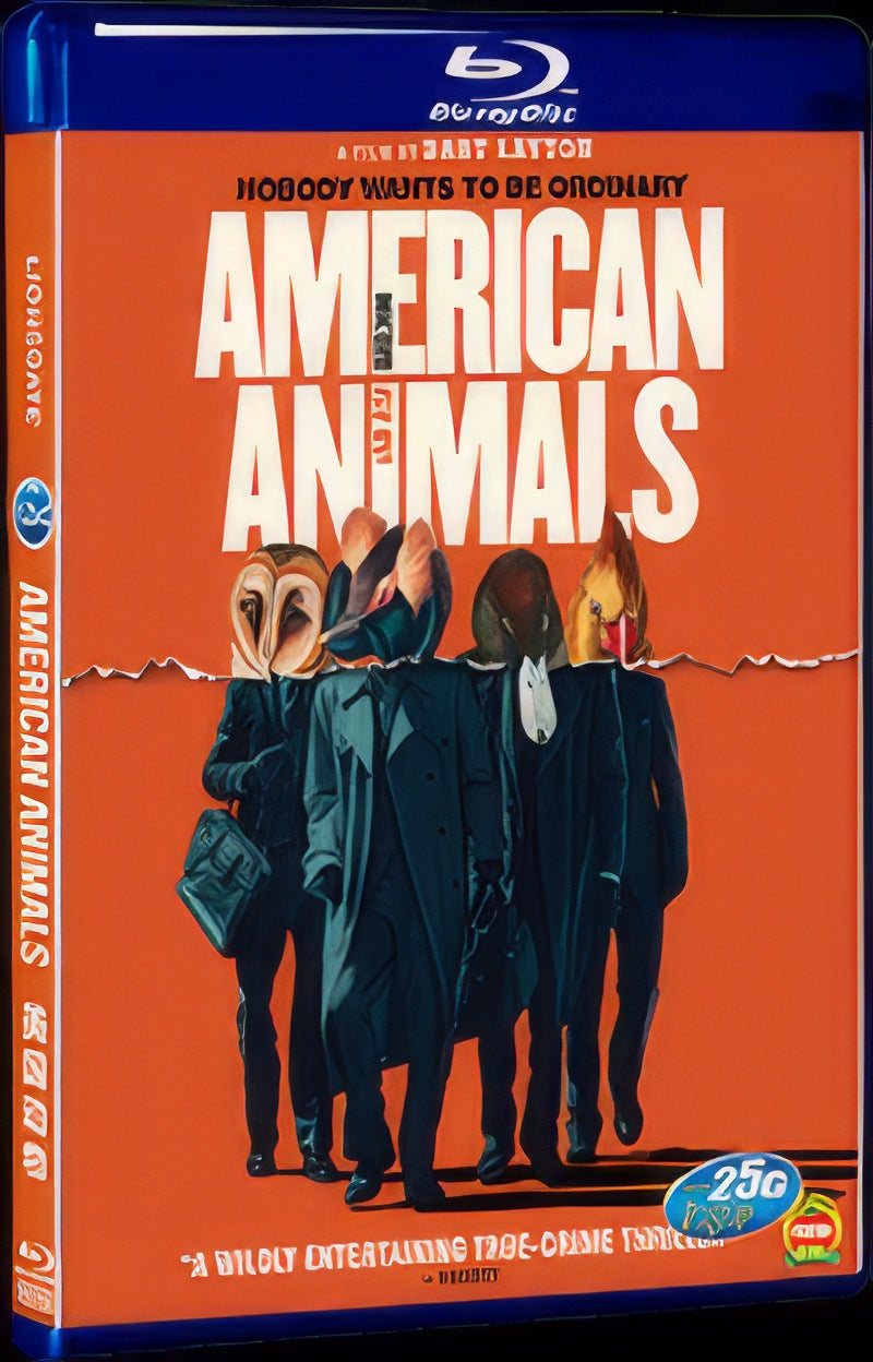 American Animals (2018) Movie 1-Disc Box Set for Gift Collection Blu-ray