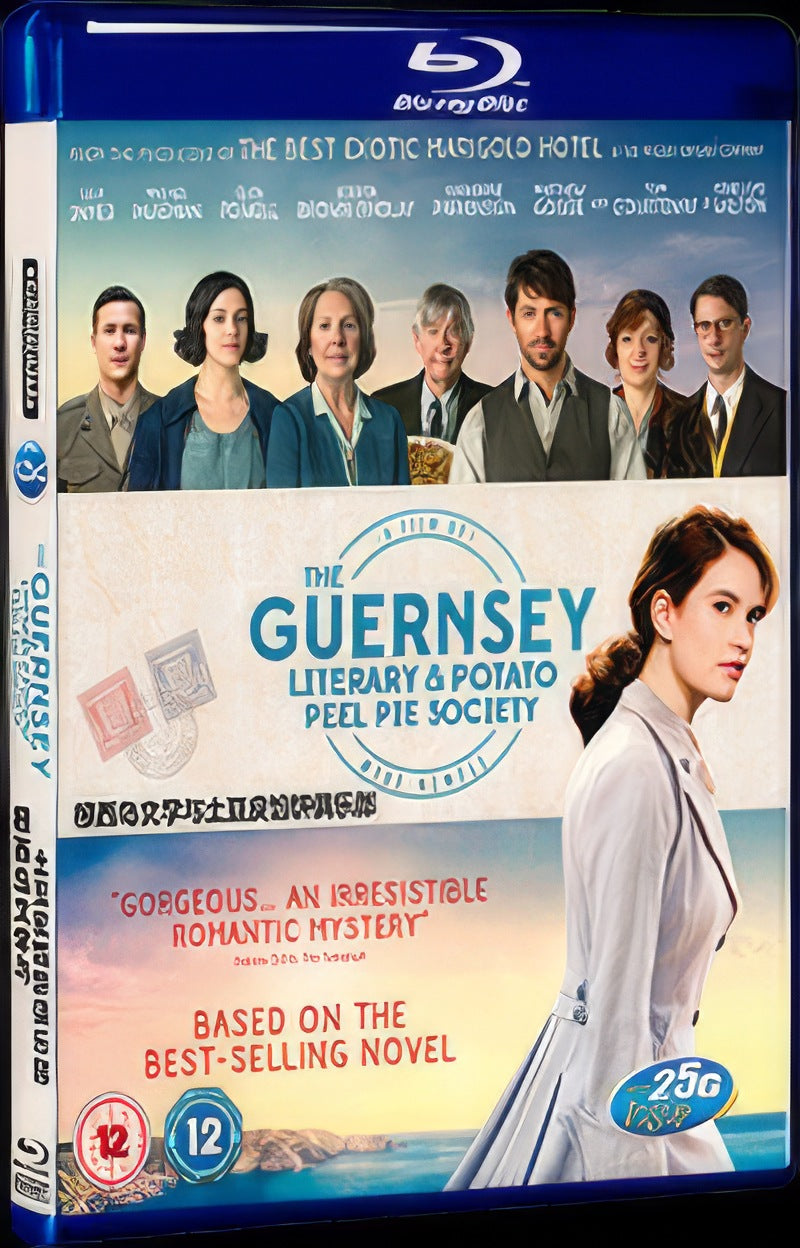 The Guernsey Literary and Potato Peel Pie Society (2018) Movie 1-Disc Box Set for Gift Collection Blu-ray