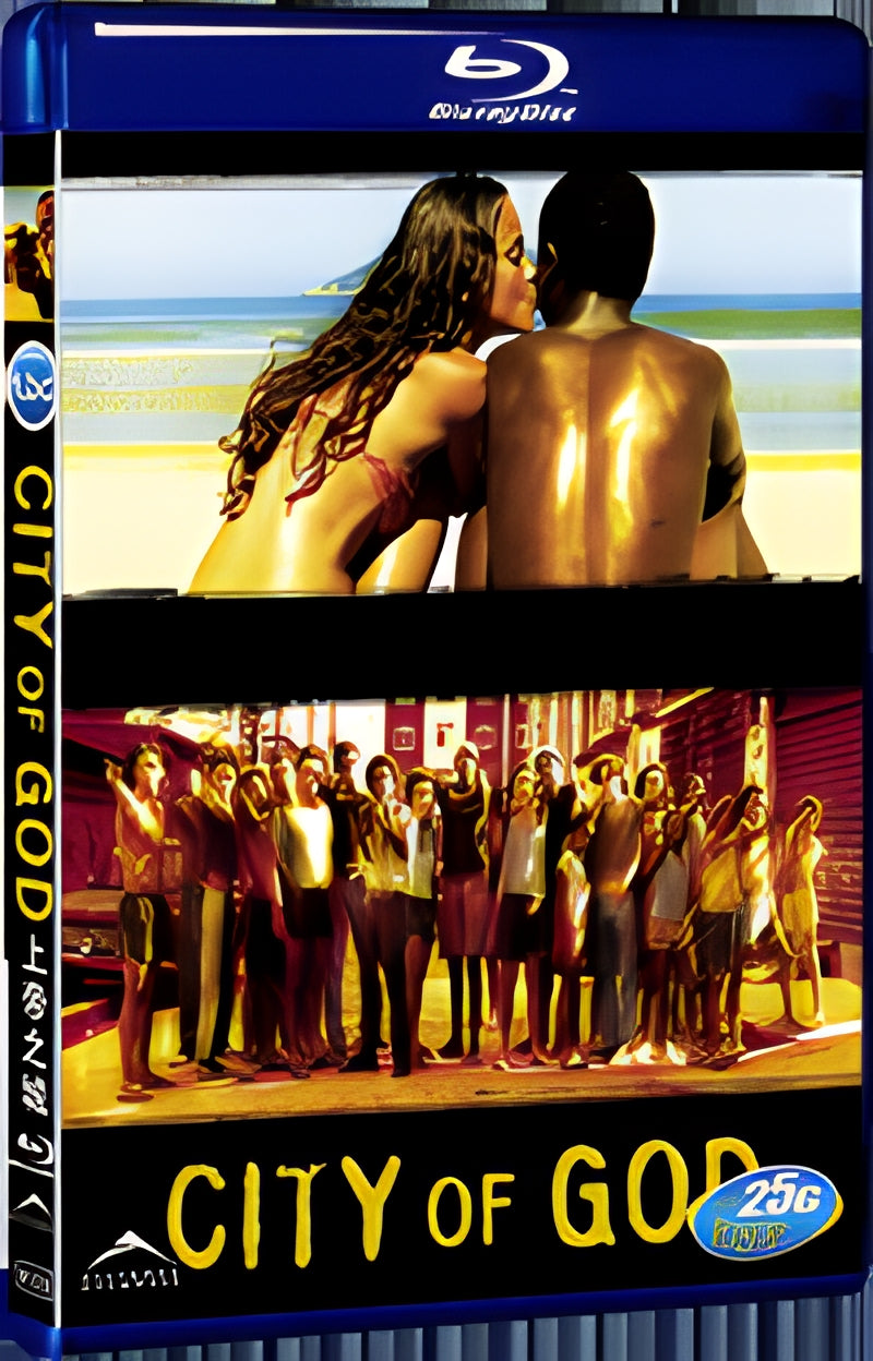 2002 City of God 1080P for Gift 1-Disc All RegionPlay Seal Box Blu-ray