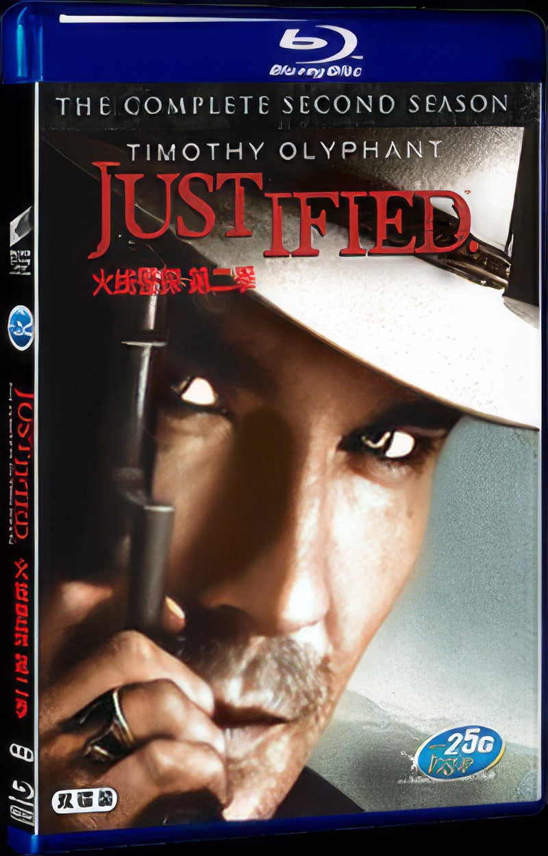 Justified Season 1 (2011) Movie 2-Disc Box Set for Gift Collection Blu-ray