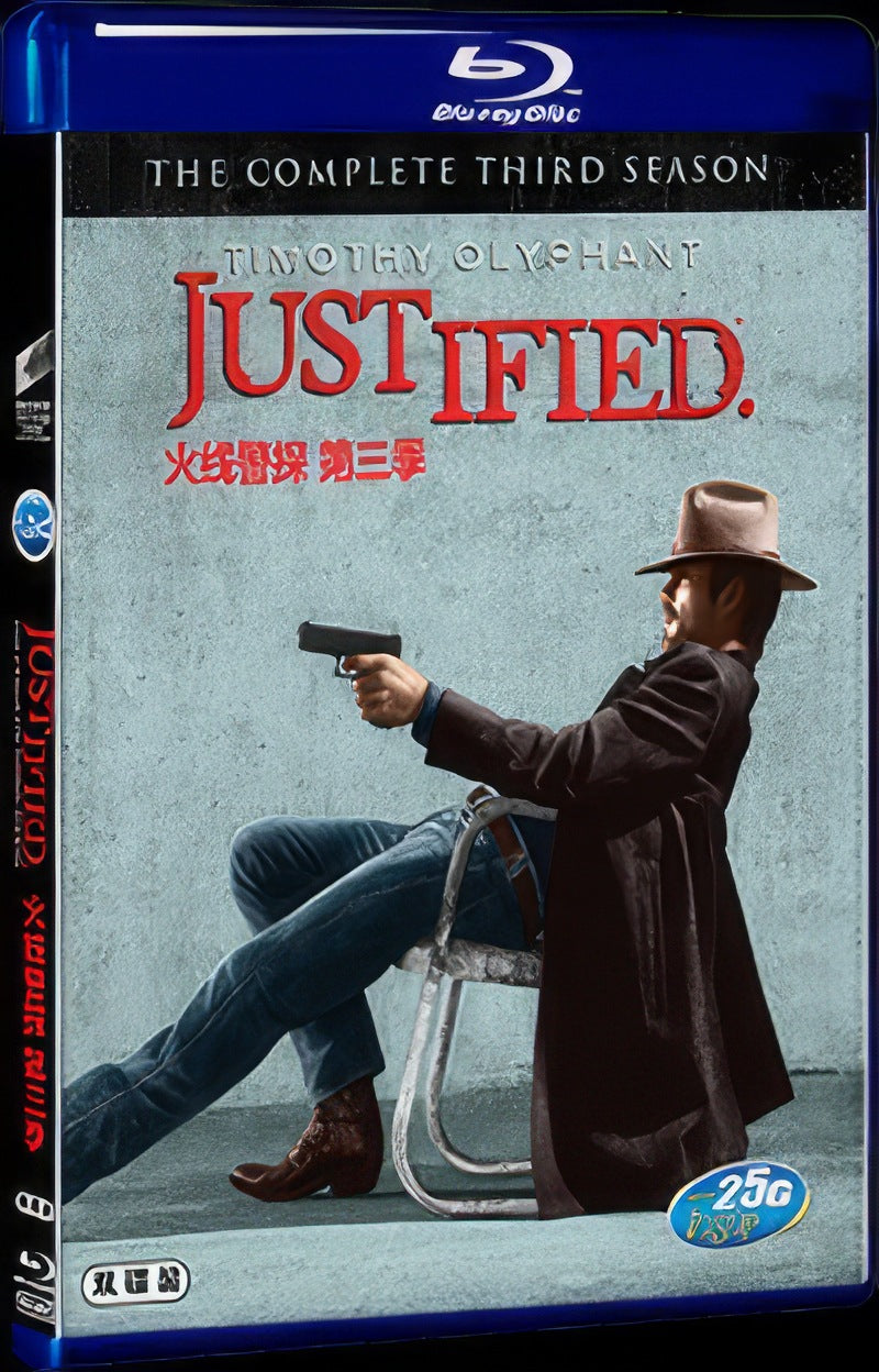 Justified Season 1 (2012) Movie 2-Disc Box Set for Gift Collection Blu-ray