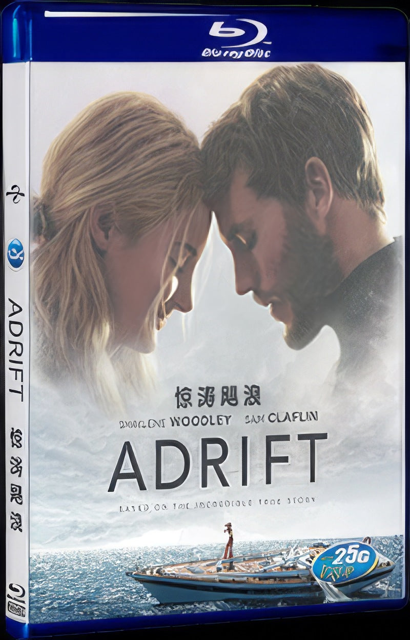 Adrift (2018) Movie 1-Disc Box Set for Gift Collection Blu-ray