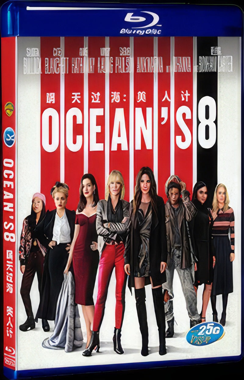 Oceans Eight (2018) Movie 1-Disc Box Set for Gift Collection Blu-ray