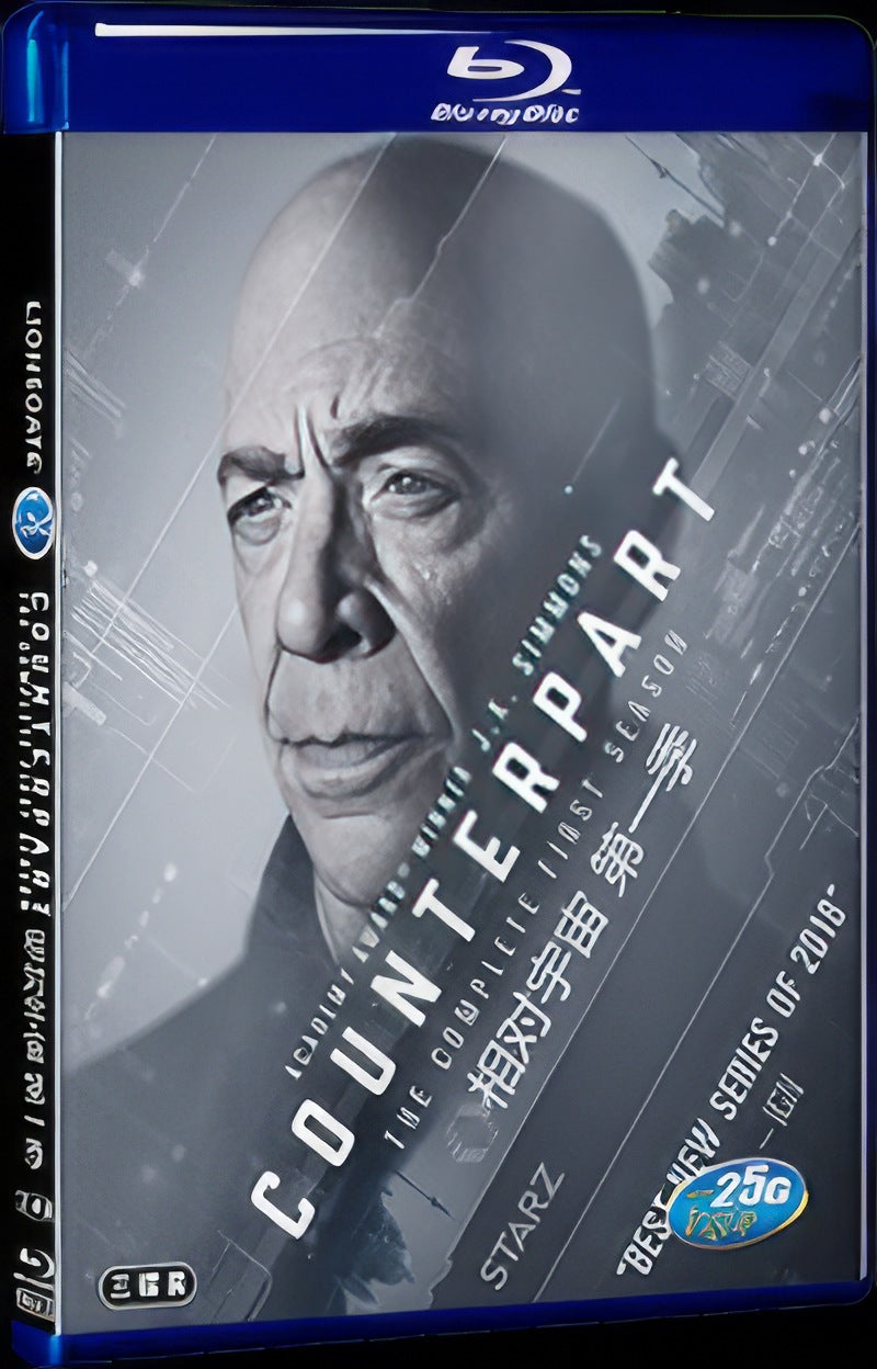 Counterpart Season 1 (2017) Movie 3-Disc Box Set for Gift Collection Blu-ray