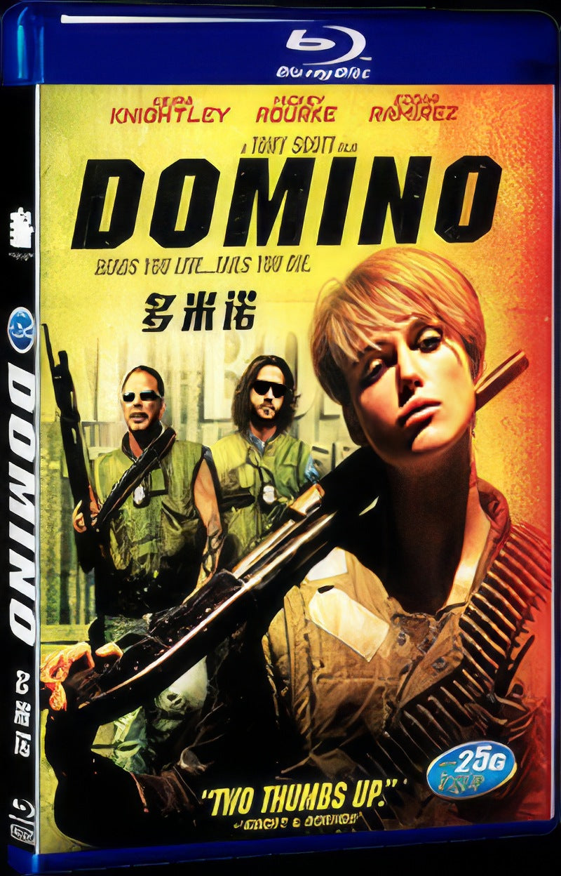 Domino (2005) Movie 1-Disc Box Set for Gift Collection Blu-ray