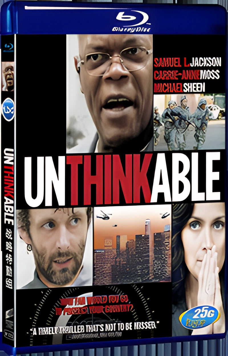 2010 Unthinkable 1080P for Gift 1-Disc All RegionPlay Seal Box Blu-ray