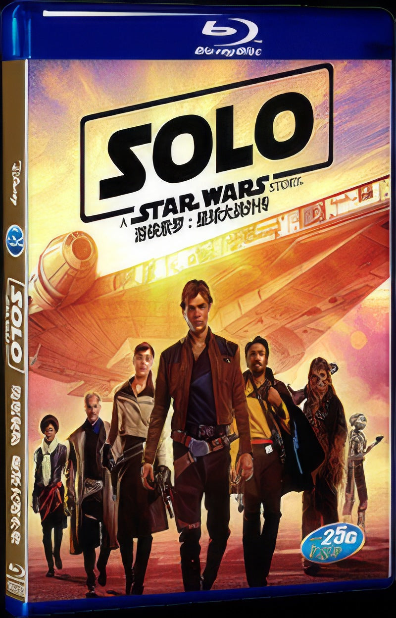 Solo: A Star Wars Story (2018) Movie 1-Disc Box Set for Gift Collection Blu-ray