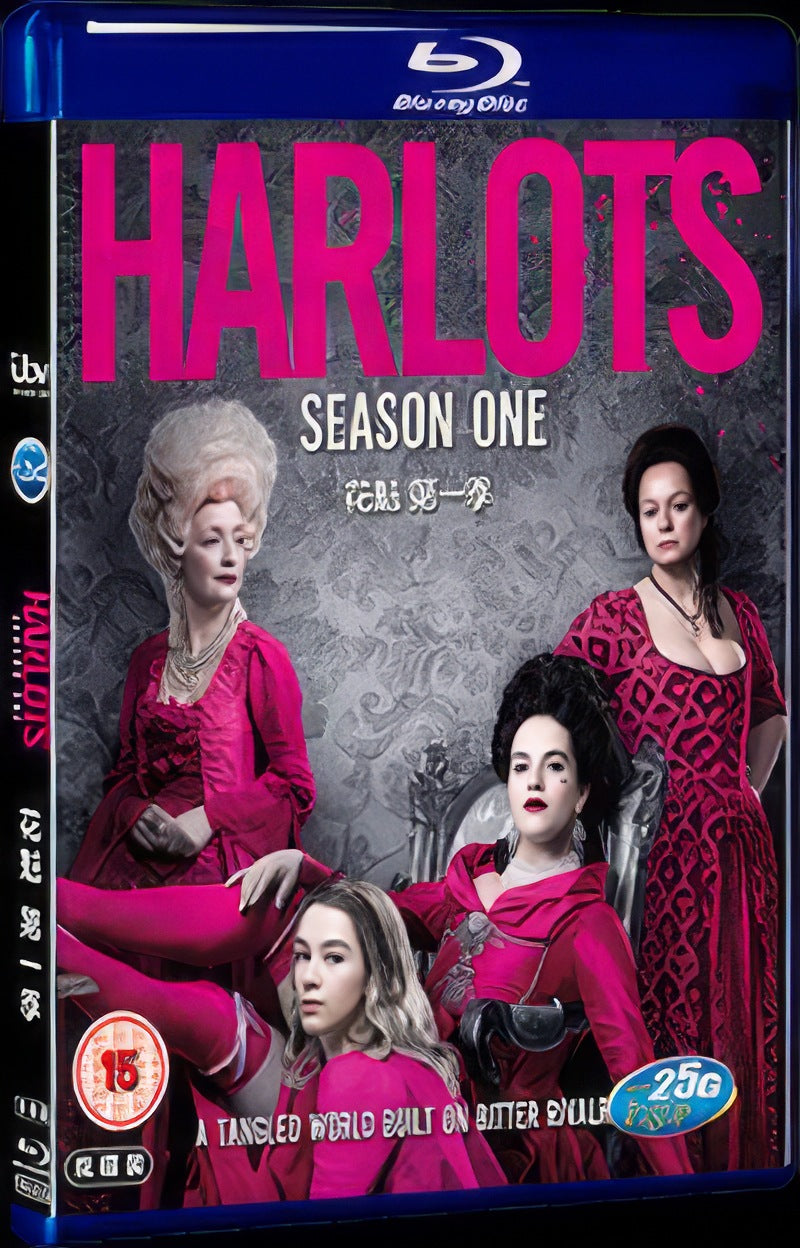 Harlots Season 2 (2018) Movie 2-Disc Box Set for Gift Collection Blu-ray