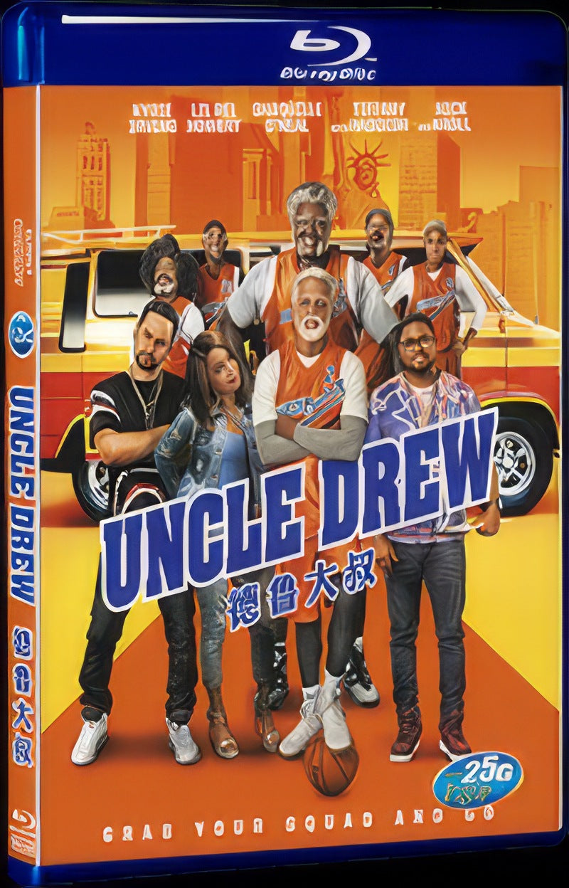 Uncle Drew (2018) Movie 1-Disc Box Set for Gift Collection Blu-ray