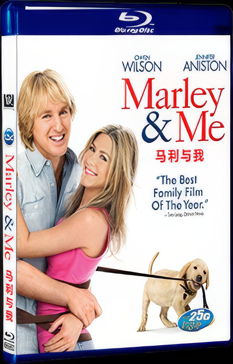 Marley & Me (2008) Movie 1-Disc Box Set for Gift Collection Blu-ray