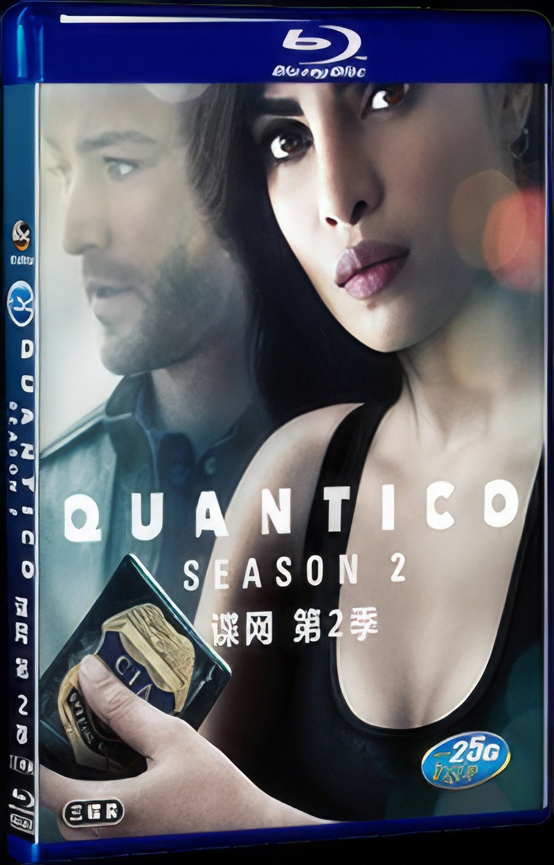 Quantico Season 2 (2016) Movie 3-Disc Box Set for Gift Collection Blu-ray
