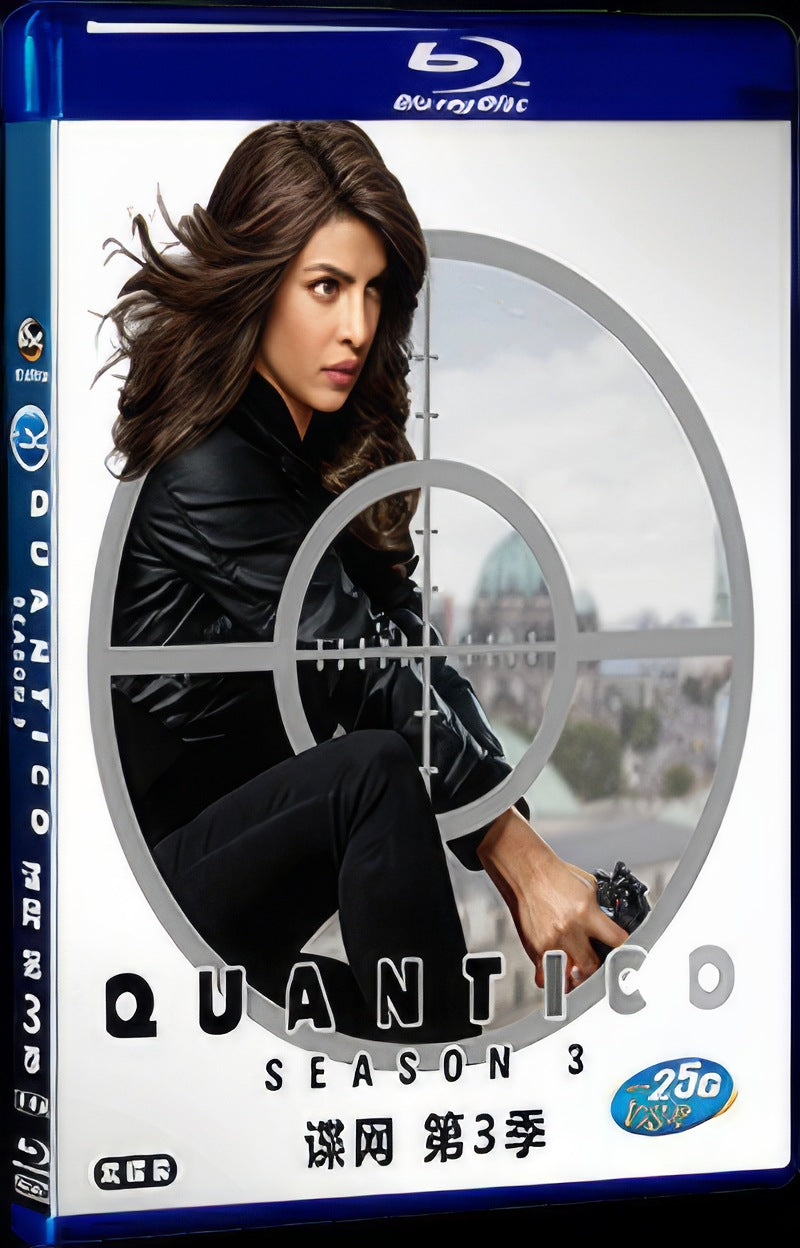 2018 Quantico Season 3 (2018) Movie 2-Disc Box Set for Gift Collection Blu-ray