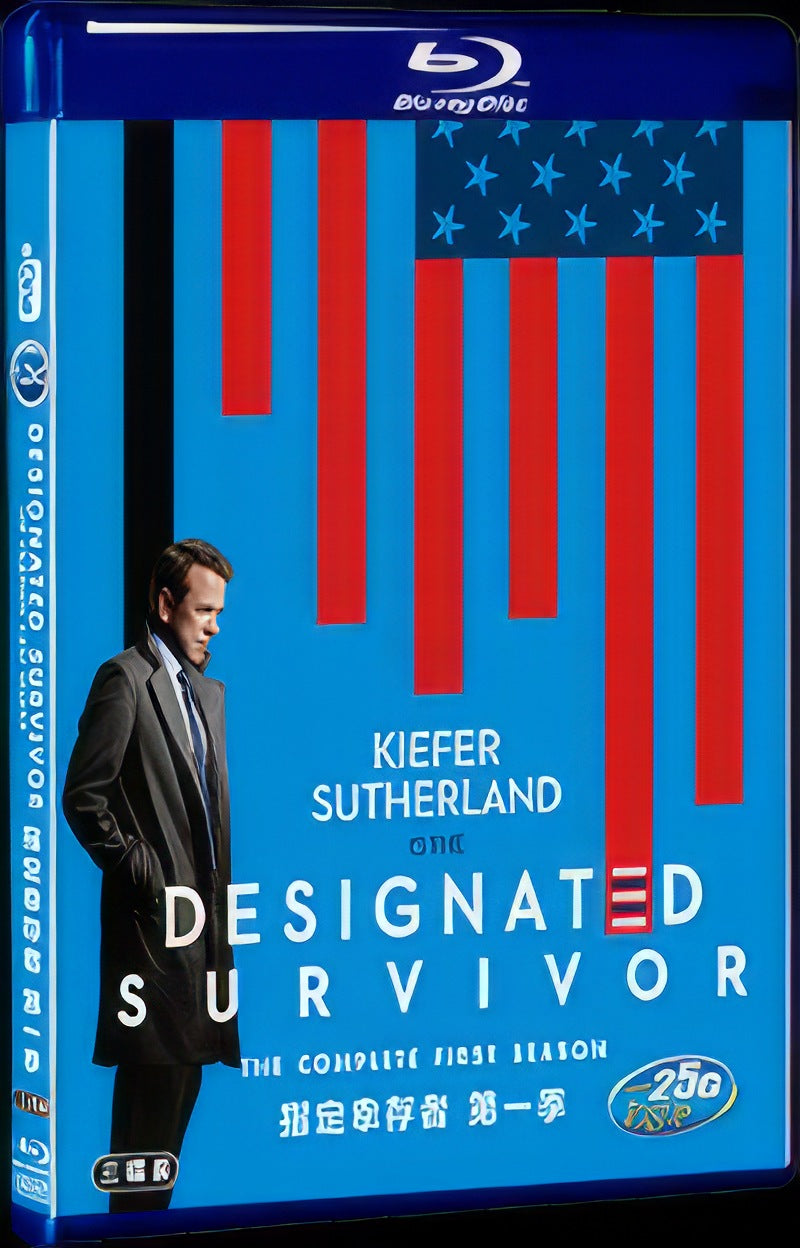 Designated Survivor Season 1 (2016) Movie 3-Disc Box Set for Gift Collection Blu-ray