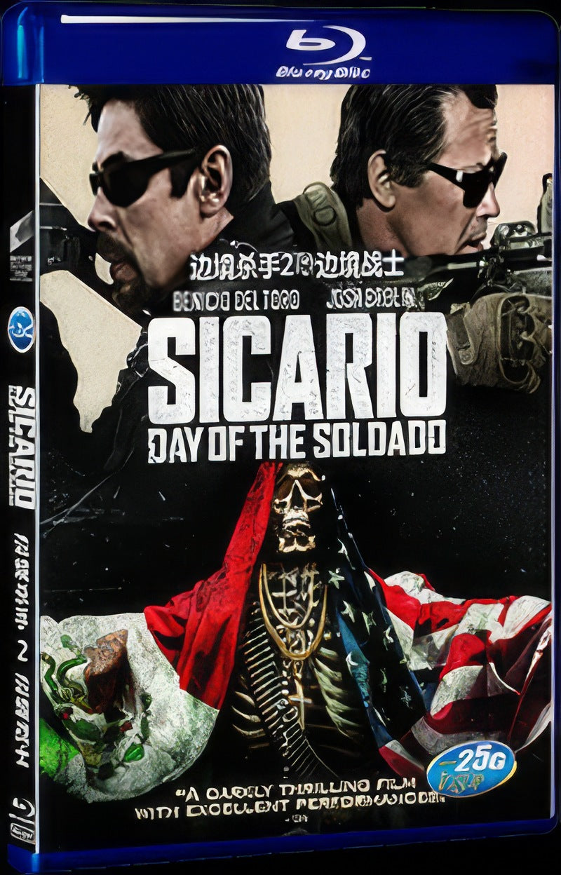 Sicario: Day of the Soldado (2018) Movie 1-Disc Box Set for Gift Collection Blu-ray