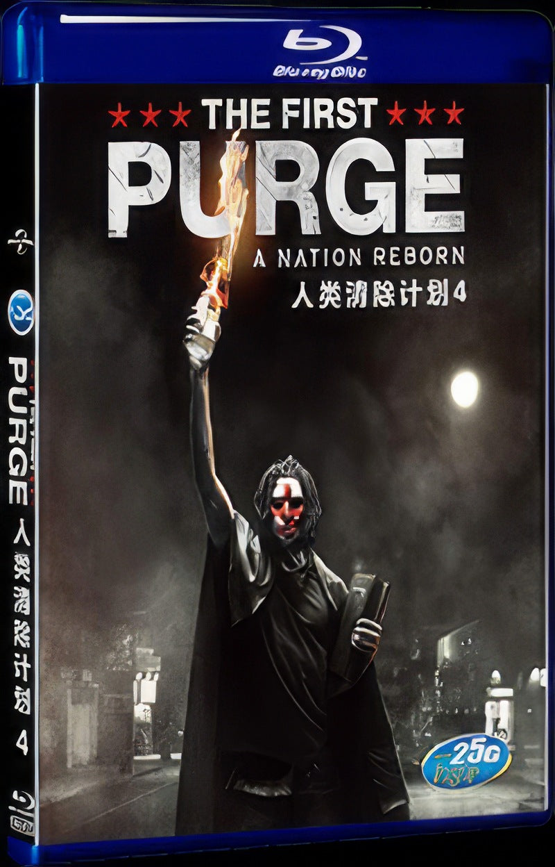 The First Purge (2018) Movie 1-Disc Box Set for Gift Collection Blu-ray