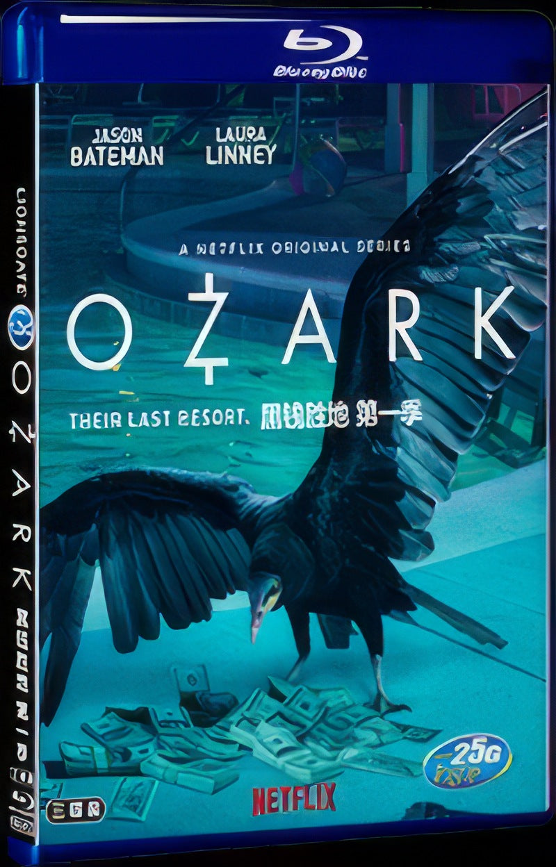 Ozark Season 1 (2017) Movie 3-Disc Box Set for Gift Collection Blu-ray