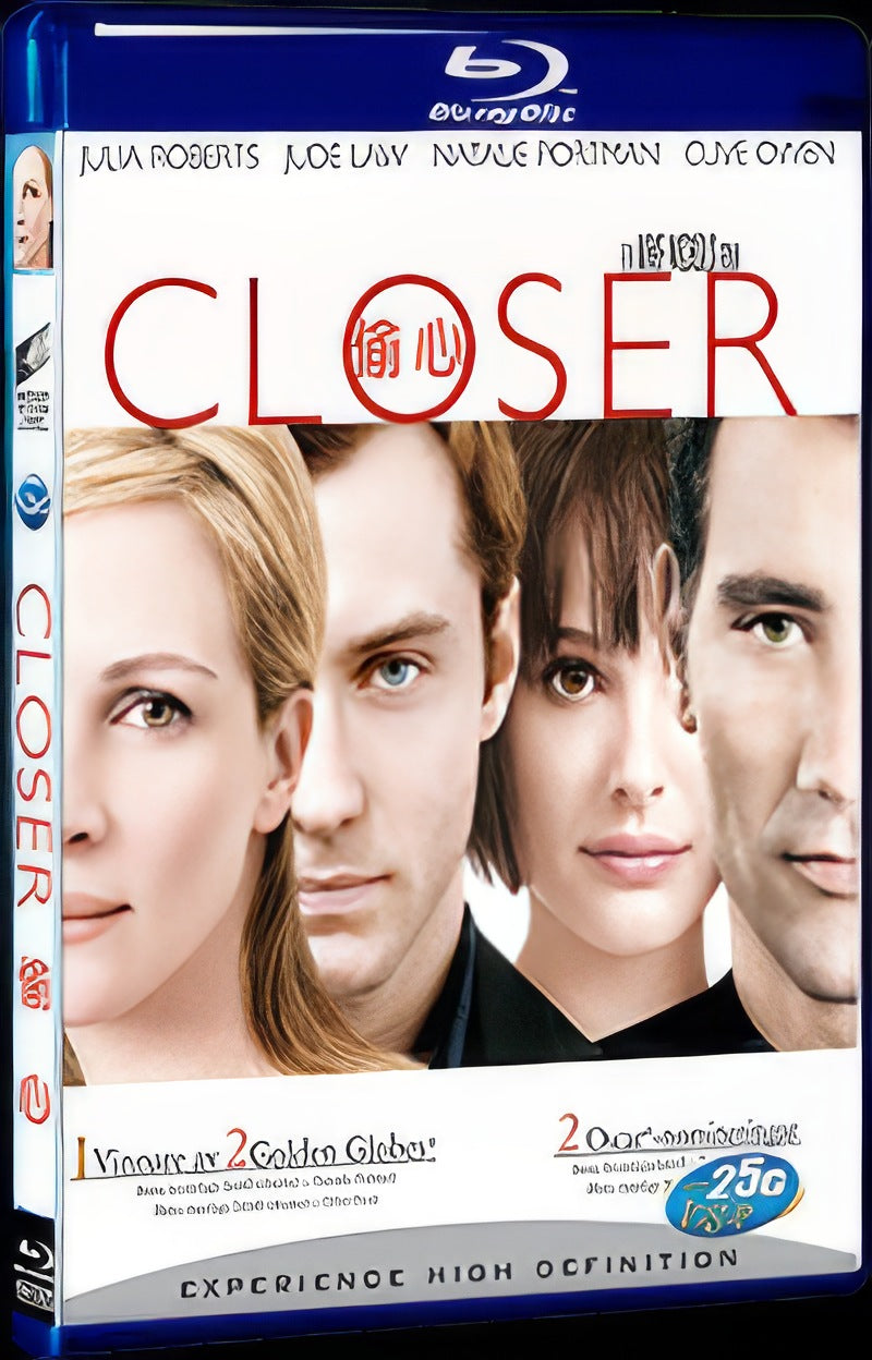 Closer (2004) Movie 1-Disc Box Set for Gift Collection Blu-ray