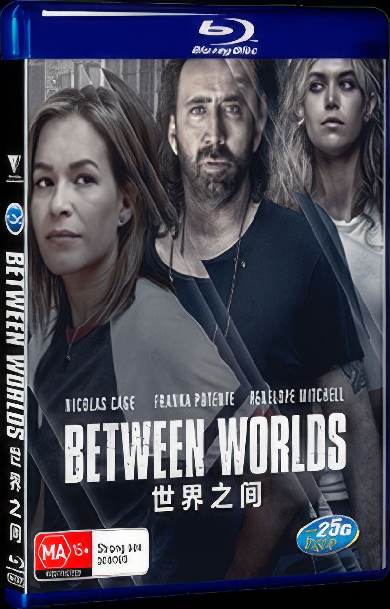 Between Worlds (2018) Movie 1-Disc Box Set for Gift Collection Blu-ray
