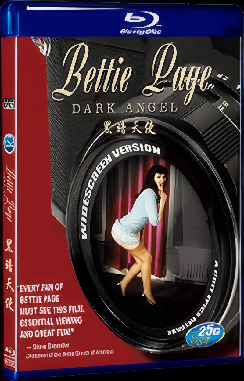 Bettie Page: Dark Angel (2004) Movie 1-Disc Box Set for Gift Collection Blu-ray