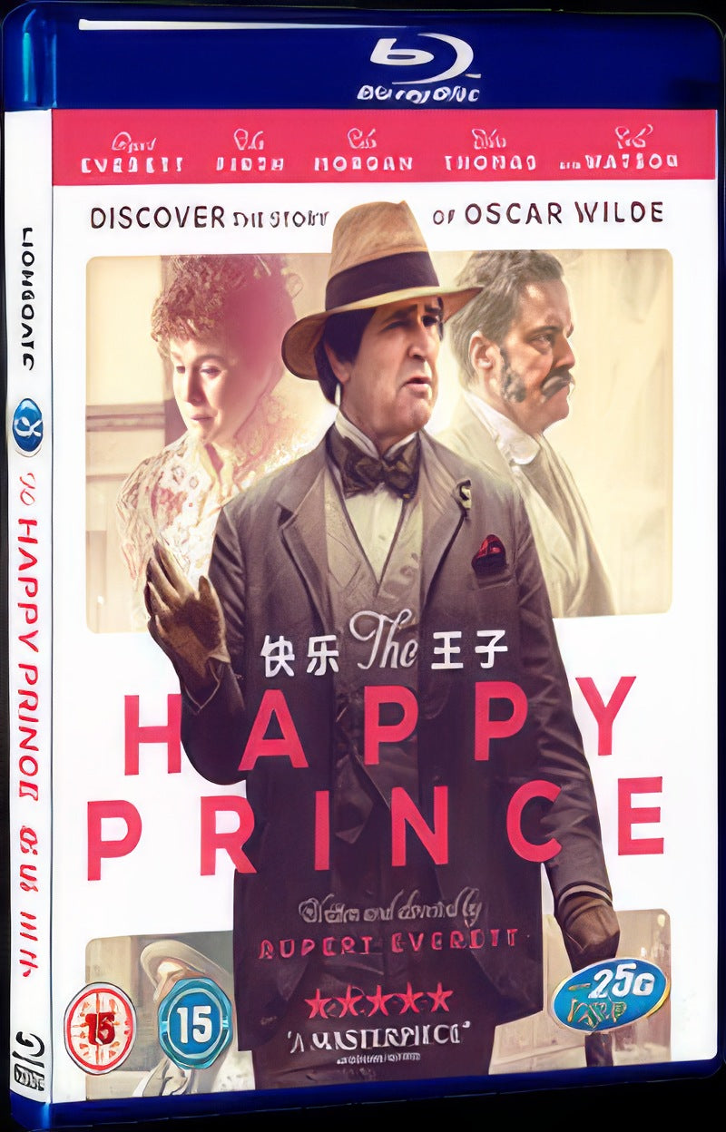 The Happy Prince (2018) Movie 1-Disc Box Set for Gift Collection Blu-ray