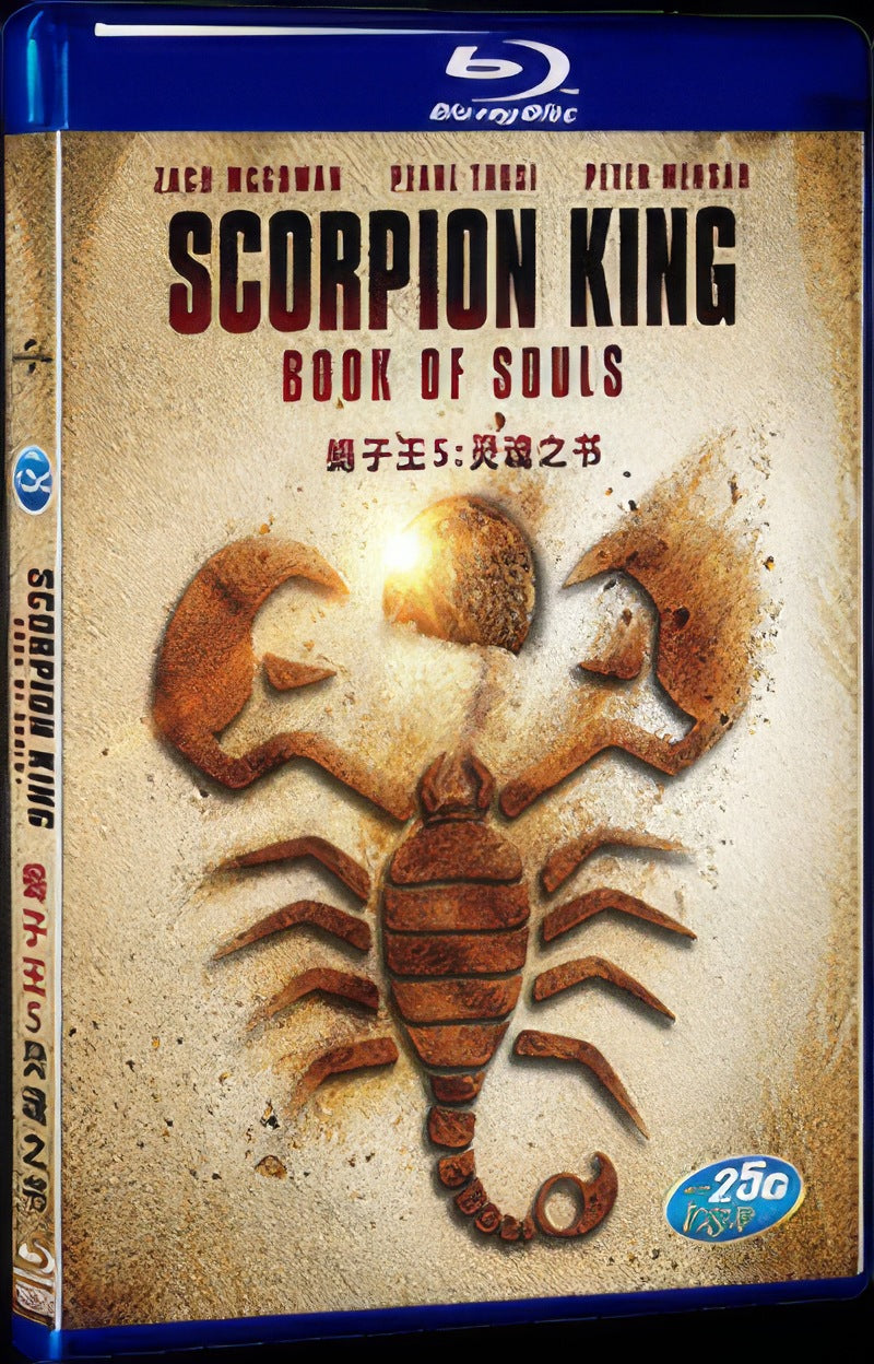 The Scorpion King: Book of Souls (2018) Movie 1-Disc Box Set for Gift Collection Blu-ray
