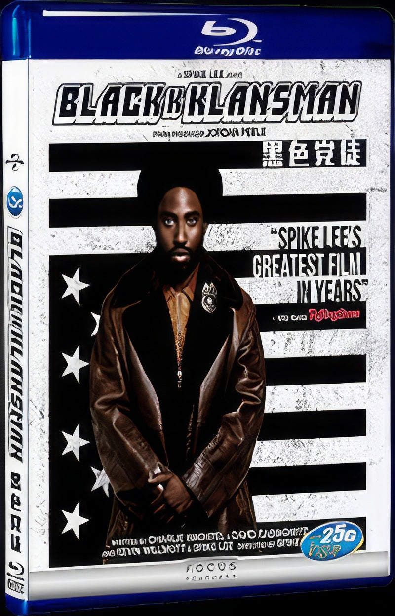 BlacKkKlansman (2018) Movie 1-Disc Box Set for Gift Collection Blu-ray