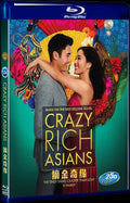 Crazy Rich Asians (2018) Movie 1-Disc Box Set for Gift Collection Blu-ray