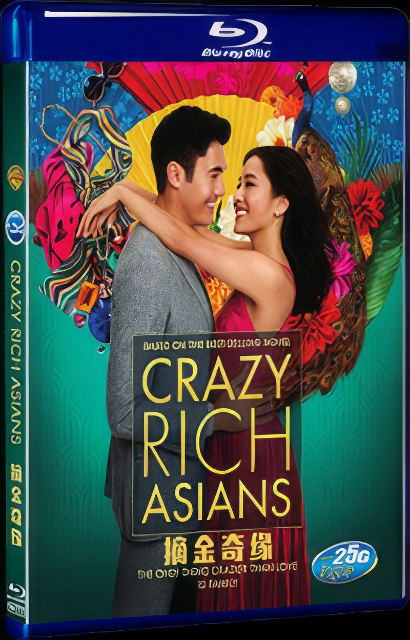 Crazy Rich Asians (2018) Movie 1-Disc Box Set for Gift Collection Blu-ray