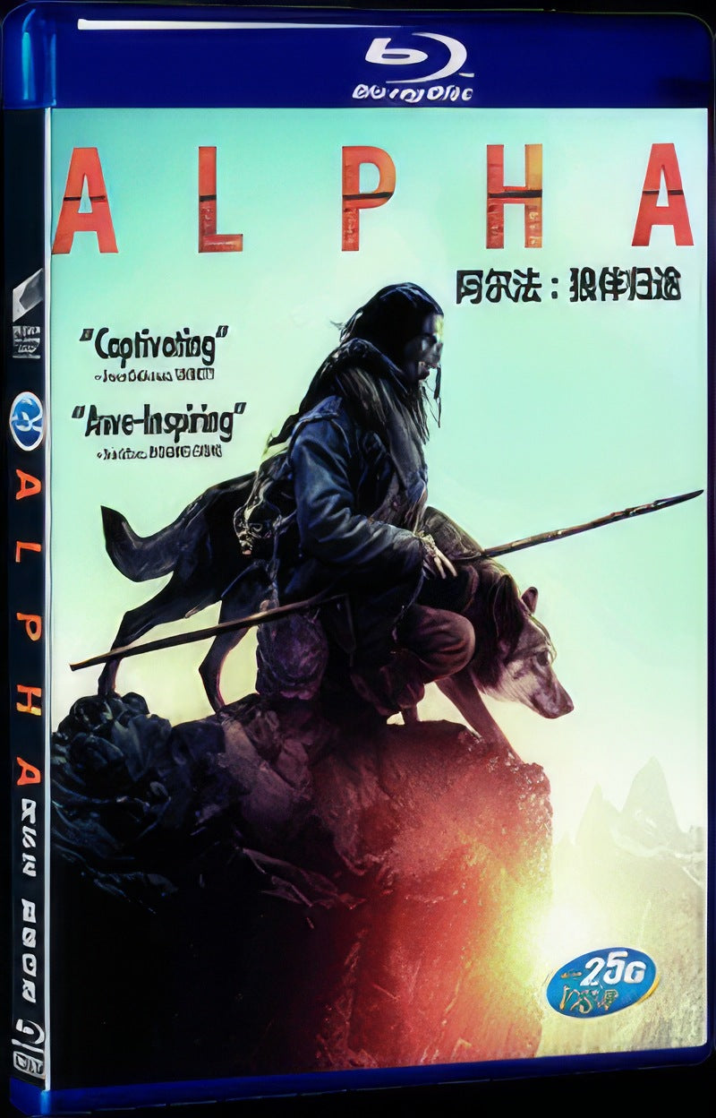 Alpha (2018) Movie 1-Disc Box Set for Gift Collection Blu-ray