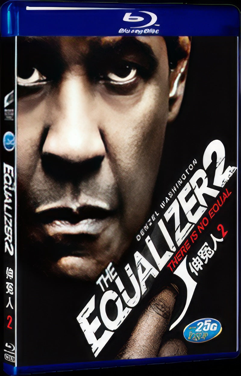 The Equalizer 2 (2018) Movie 1-Disc Box Set for Gift Collection Blu-ray