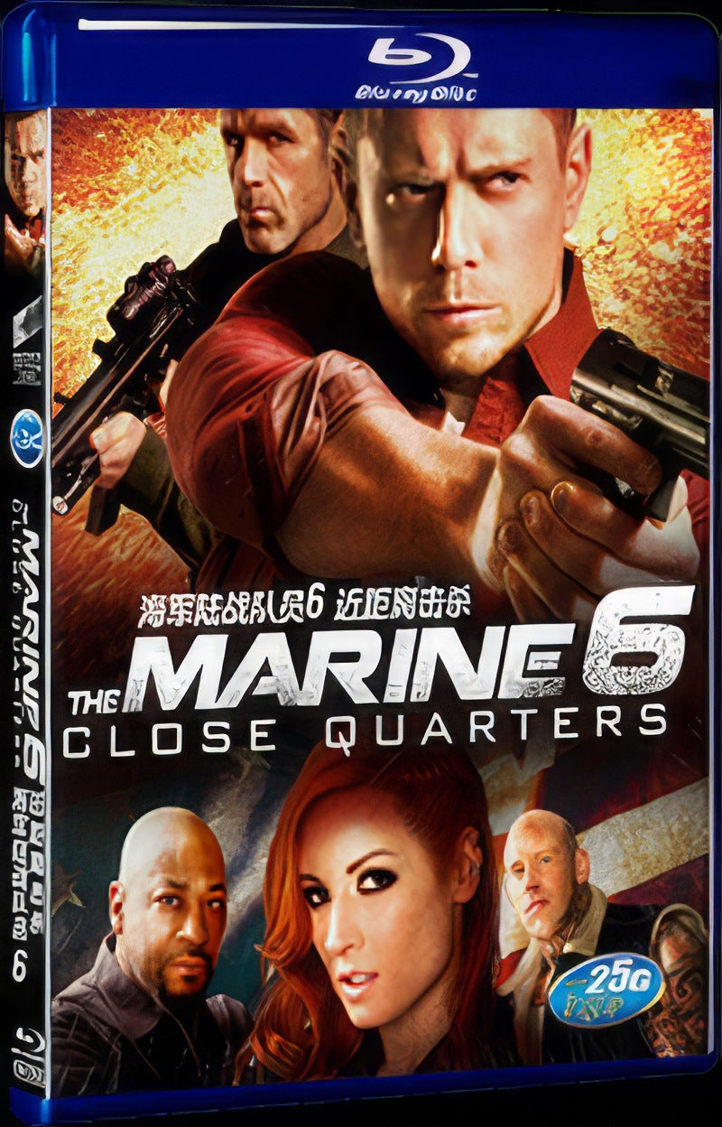 The Marine 6: Close Quarters (2018) Movie 1-Disc Box Set for Gift Collection Blu-ray