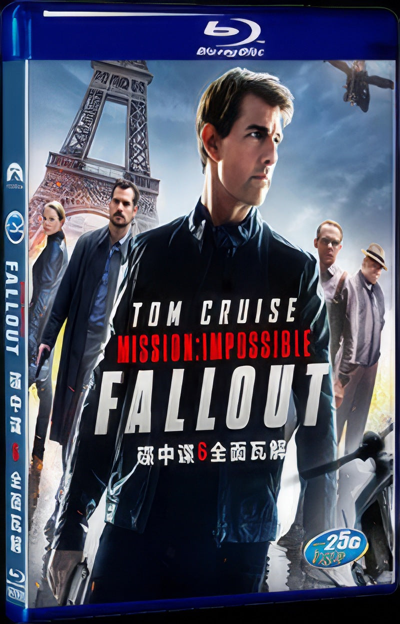 Mission: Impossible - Fallout (2018) Movie 1-Disc Box Set for Gift Collection Blu-ray