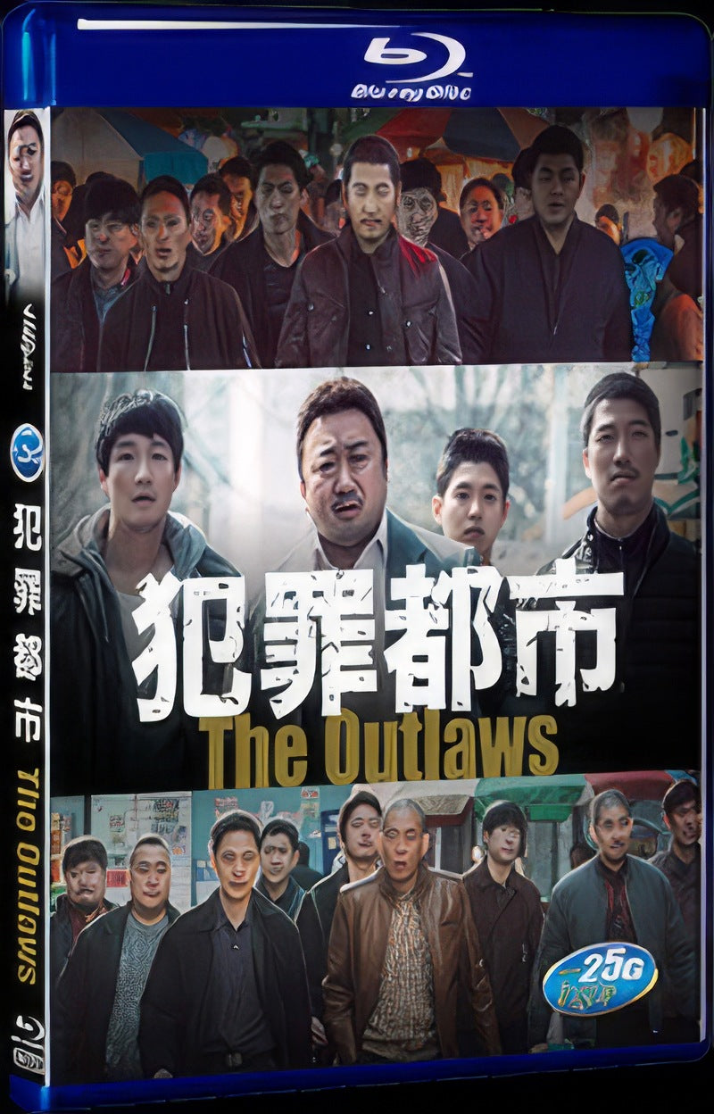 The Outlaws (2017) Movie 1-Disc Box Set for Gift Collection Blu-ray