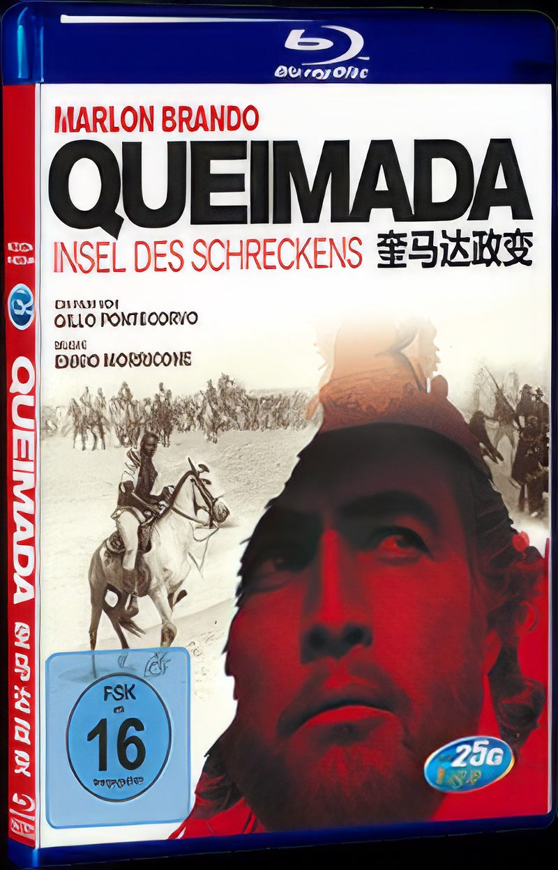Queimada (1969) Movie 1-Disc Box Set for Gift Collection Blu-ray