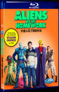aliens-ate-my-homework (2018) Movie 1-Disc Box Set for Gift Collection Blu-ray