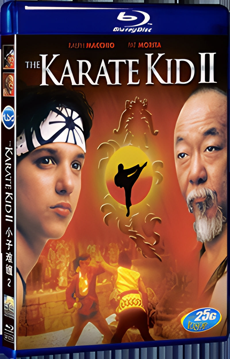 1984 The Karate KidⅡ 1080P for Gift 1-Disc All RegionPlay Seal Box Blu-ray