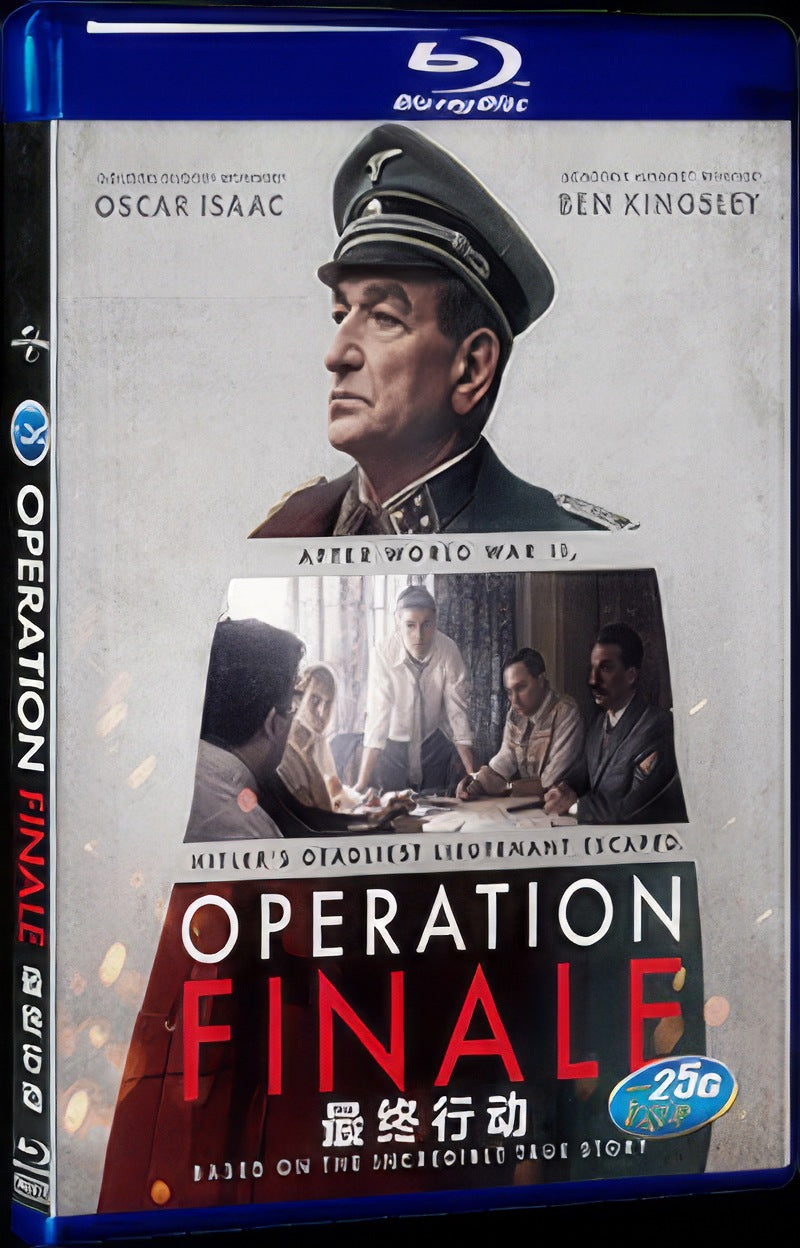 Operation Finale (2018) Movie 1-Disc Box Set for Gift Collection Blu-ray